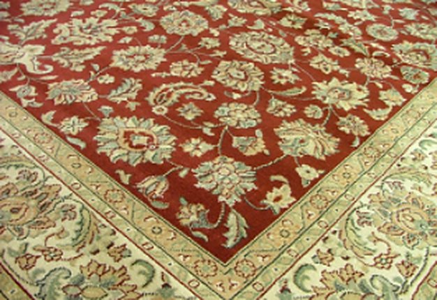 Wool Oriental rug after plant washing for a San Antonio TX home